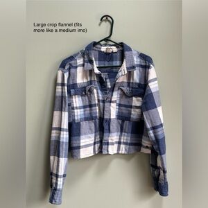 Cropped Flannel